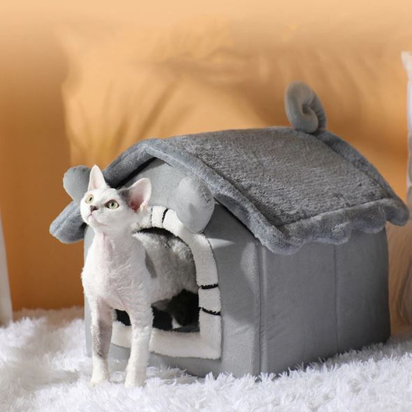 CatHouse™ maison pliable pour animaux de compagnie | Chat - La magie des chats